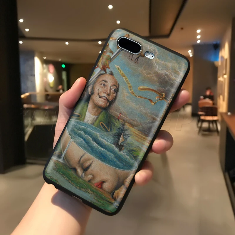 Webbedepp Alvador Dali чехол для Apple iPhone 12 Mini 11 Pro XS Max XR X 8 7 6 6S Plus 5 5S SE | Мобильные телефоны и
