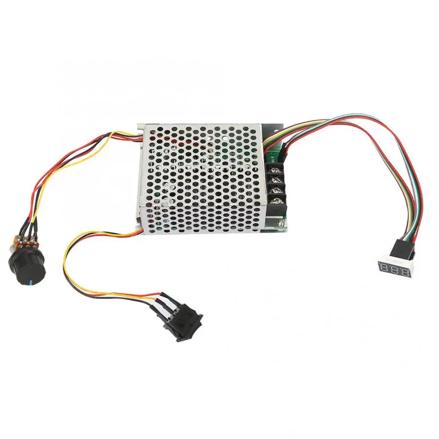 Регулятор скорости двигателя постоянного тока регулируемый ШИМ регулятор 0 ~ 100% 10