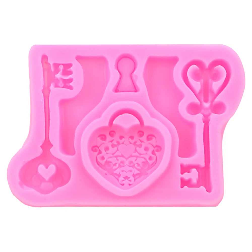 Инструменты для украшения торта DIY замок силиконовые любовь Форма эпоксидная