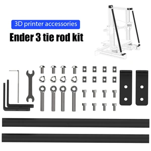 supporting pull rod kit set aluminium profile tie rod kit for ender 3 series models 3d printer parts accessories diy free global shipping