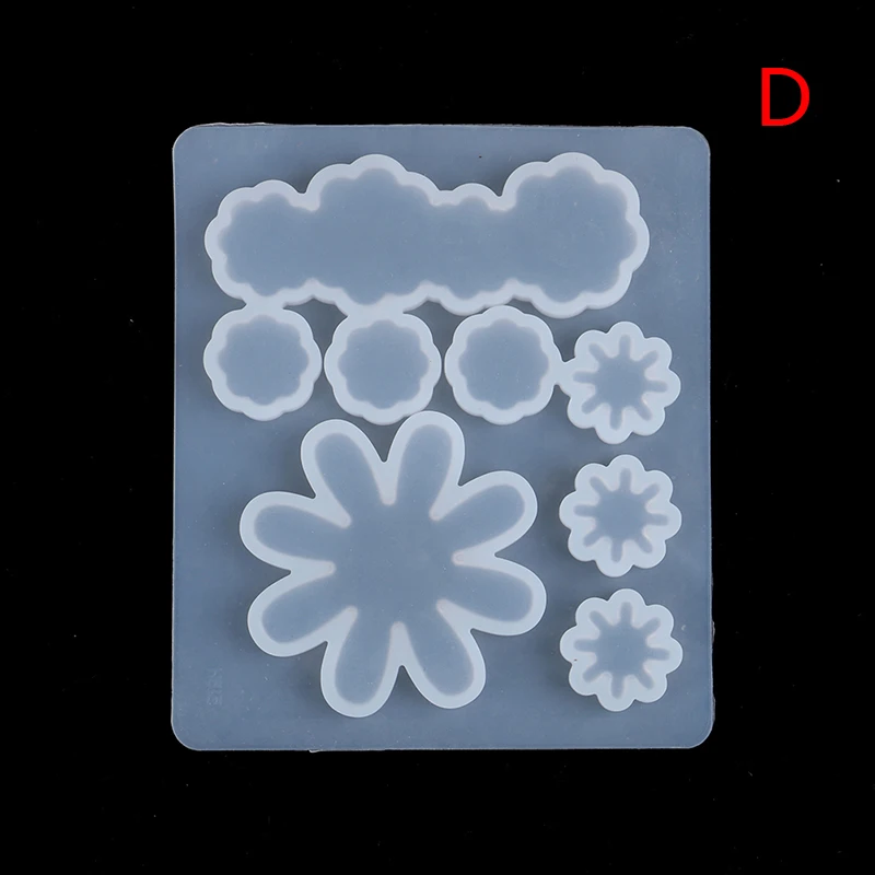 

Homemade Casting Mould Silicone Mold For DIY Hair Clip Crystal Epoxy Resin Mold