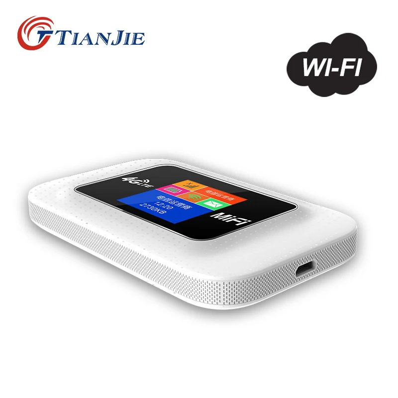 TIANJIE разблокированный роутер 4G Sim карта LTE Модем WCDMA UMTS GSM WiFi 150 Мбит/с