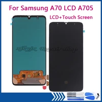 amoled for samsung a70 a705 lcd display touch screen digitizer assembly repair parts for samsung a70 2019 a705f lcd repair kit
