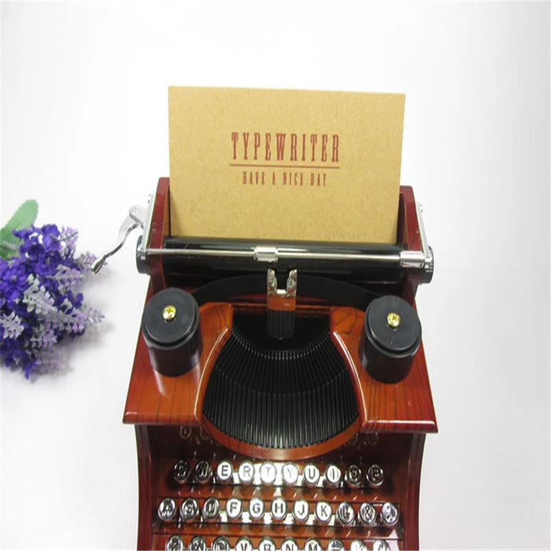 Классическая машинка музыкальная шкатулка ручной Косплей Персонаж