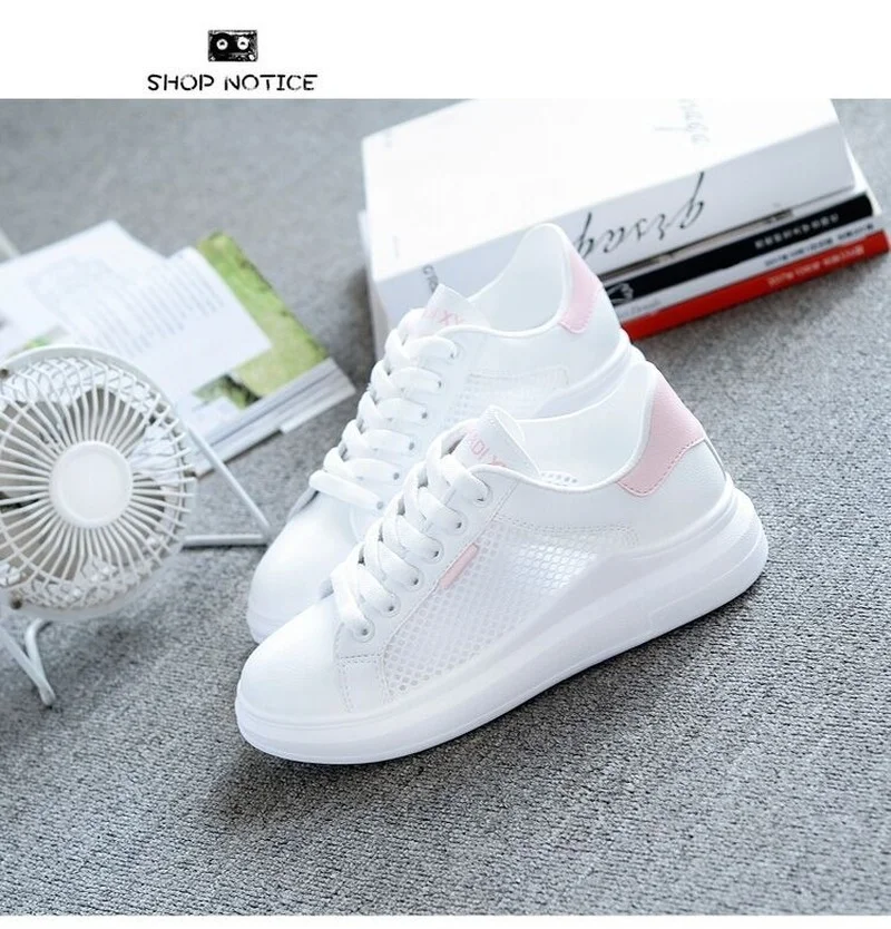 

Women Casual Shoes Summer Spring Women Shoes Fashion Embroidered Breathable Hollow Lace-Up Sneakers Women Shoes 2021