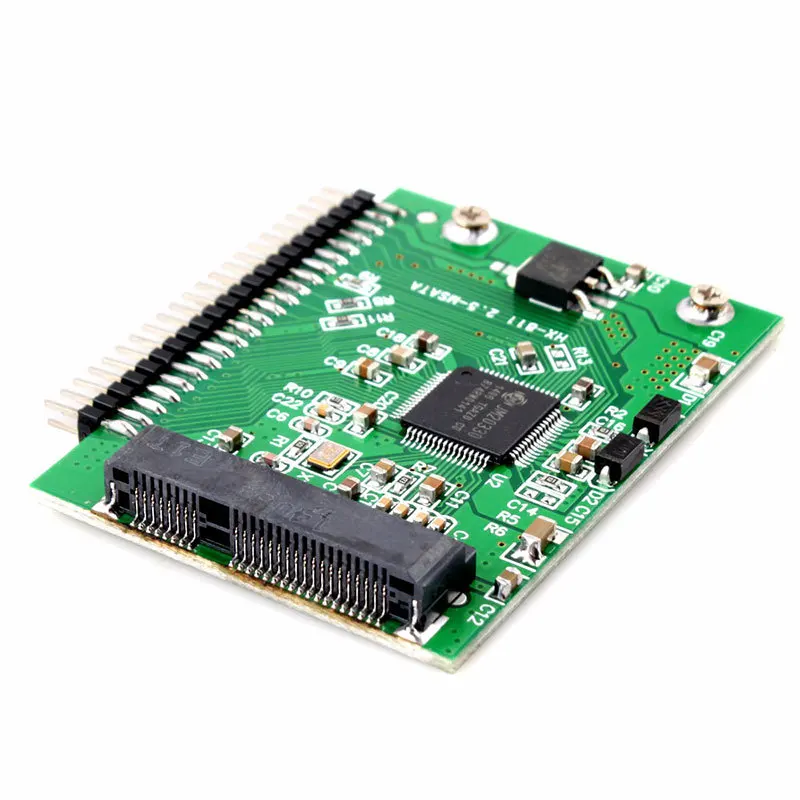 MSATA SSD 55 мм x 40 до 2 5 44PIN IDE HDD адаптер карта "Новый #55362|Компьютерные кабели и