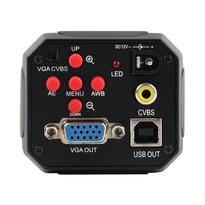 Цифровой цифровой электронный видеомикроскоп 2 0 МП HD 3 в 1 VGA CVBS USB AV TV промышленный