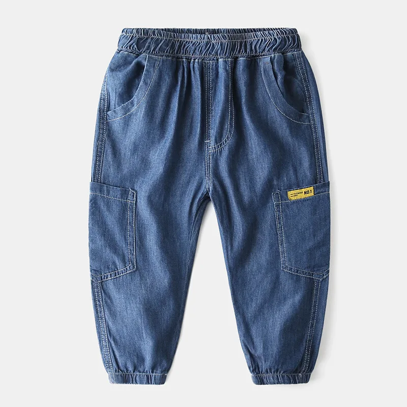 

Light Spring Summer Thin Casual Pants Boys Kids Trousers Children Clothing Teenagers School Cotton Formal Sport High Quality