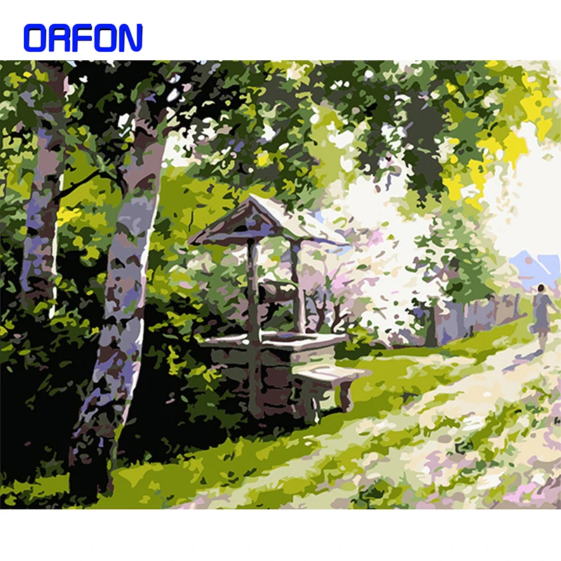 Набор для рисования по номерам на холсте Пейзаж|Картины номерам| |