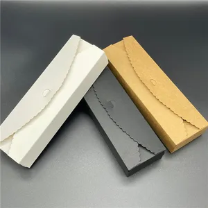 20 шт. коричневые бумажные подарочные коробки, упаковка из крафт-бумаги, коробка для макарона для конфет ручной работы, торта, ювелирных изделий, подарок, стандартные коробки