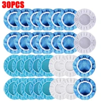 30pcs 5 6in car polisher pad applicator pad microfiber polishing bonnet and waxing pad with finger pocket cotton wool microfiber