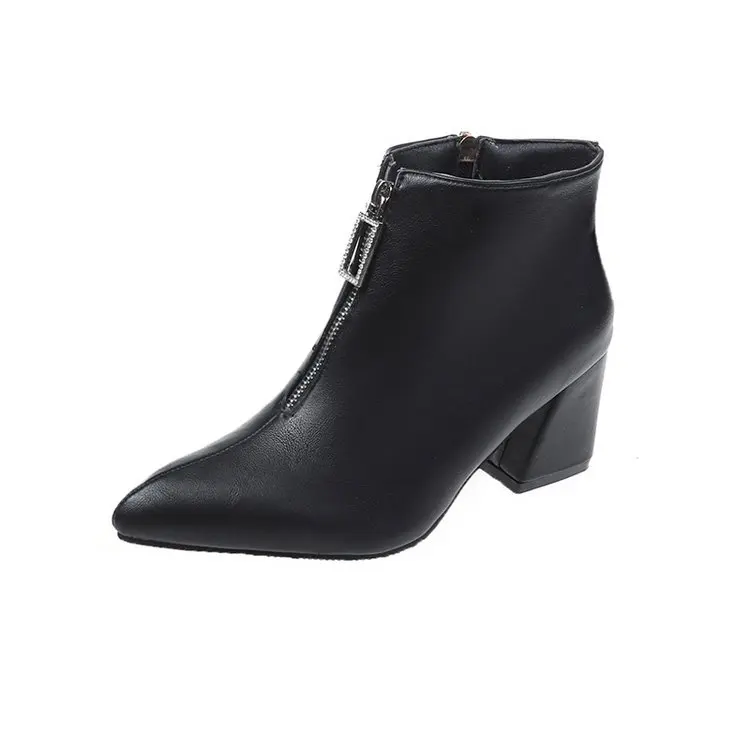 Женская обувь на осень и зиму ботинки-мартинсы женские короткие ботинки в