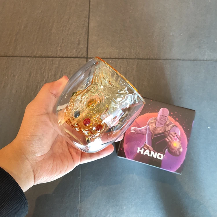 Новые креативные бесконечные перчатки чашка для воды Кошачий коготь Двухслойное