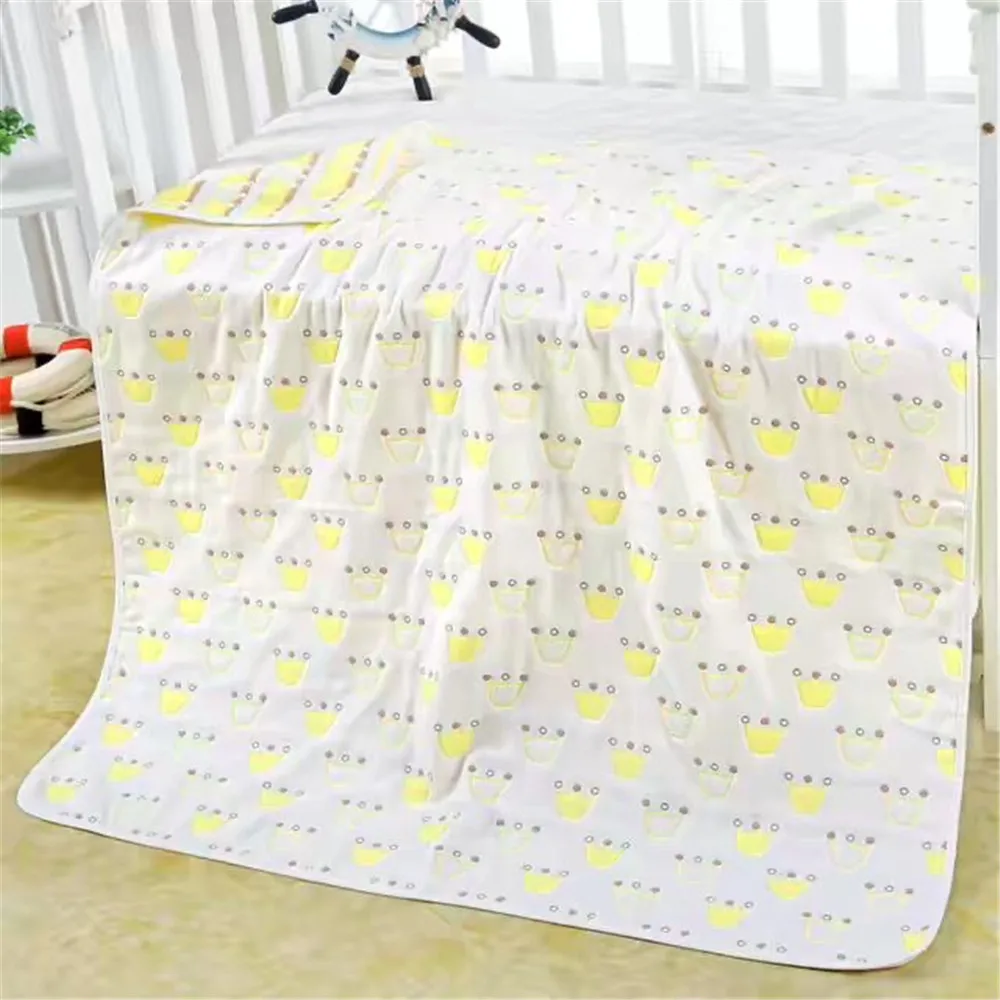 Муслиновые детские одеяла банное полотенце для новорожденных мягкий