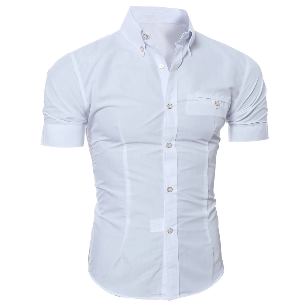 SFIT, мужская рубашка, летняя, мужская, Homme, хлопковая, соцодежда, короткий рукав, гавайская, Camisa Masculina, повседневная, облегающая, Мужская одежда, рубашки