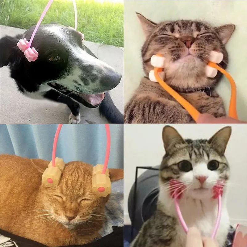 Массажный инструмент для кошек массажер тонкого лица ног и уход за котом