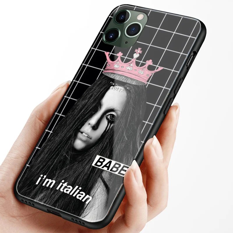 Женский модный постер JOANNE GAGA мягкий силиконовый стеклянный чехол для телефона
