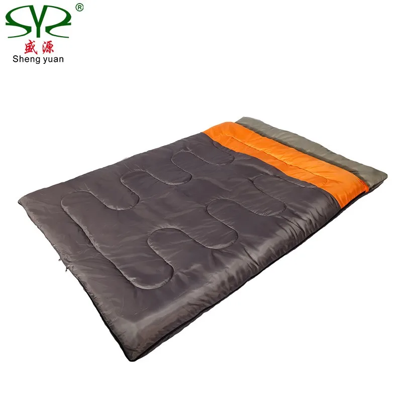 Спальный мешок с двойным человеком для отдыха на природе взрослых спальный