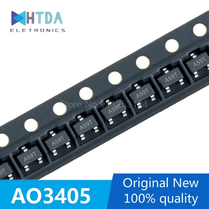 

100 шт./лот AO3405 A59T MOS SOT23 в наличии