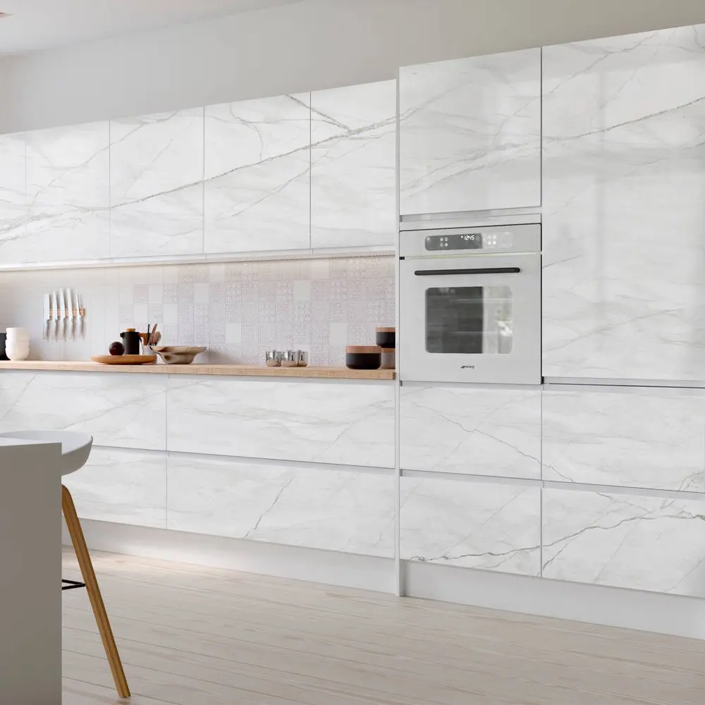 Самоклеящаяся виниловая плёнка с рисунком под мрамор | Дом и сад