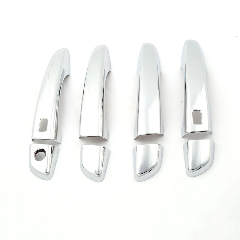 

For Peugeot 3008 GT 5008 2017 2018-2021 LHD ABS Chrome Car door protector Handle Decoration Cover Trim Sticker Accessories 8 pcs