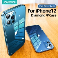 plating phone case 9dtempered glass for iphone 12 pro 12 mini transparent back case for iphone 12 pro max soft tpu pc cover
