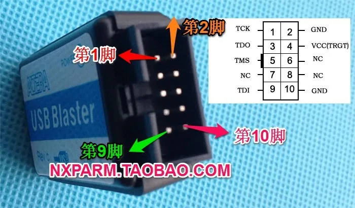 Мини Usb бластер кабель для ALTERA CPLD FPGA NIOS JTAG Altera Программист