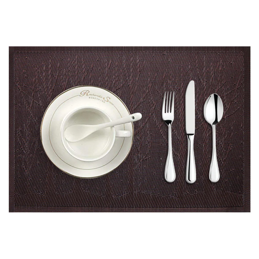 Рождественская салфетка под приборы тканые Нескользящие ПВХ изоляционные