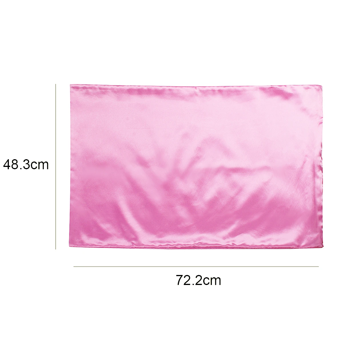 

High Standard Pure Satin Silk Soft Pillowcase Cover Chair Seat Bedding pillow Cover Square Pillow Cases Bed Accessories