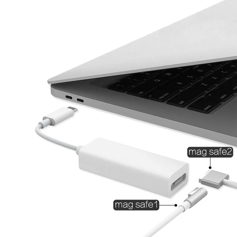 USB 3 1 Тип C Male к Magsafe 2 5Pin женский кабель адаптер шнура конвертера подходит для