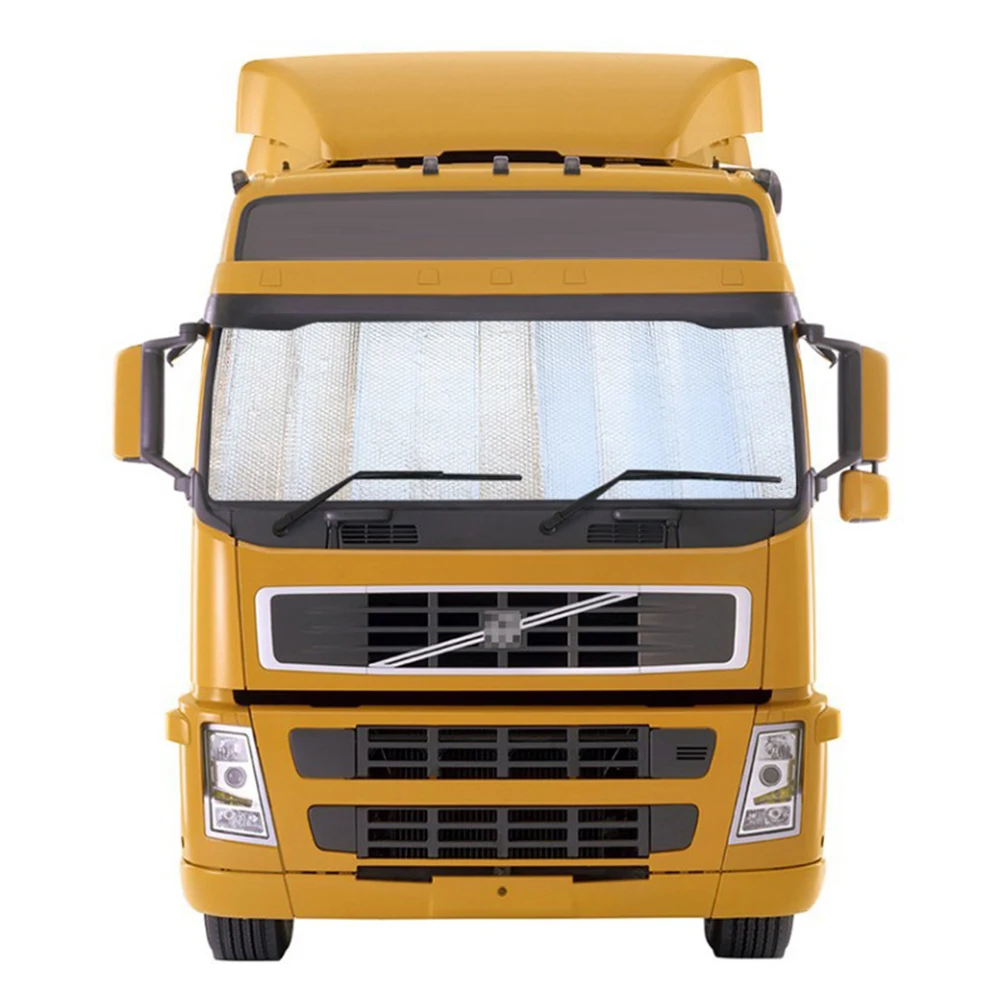 

Auto Car Front Window Cover Folding Car Sunshade Windshield Cover Protector Double-sided Silver Aluminum Film Trucks Accessories
