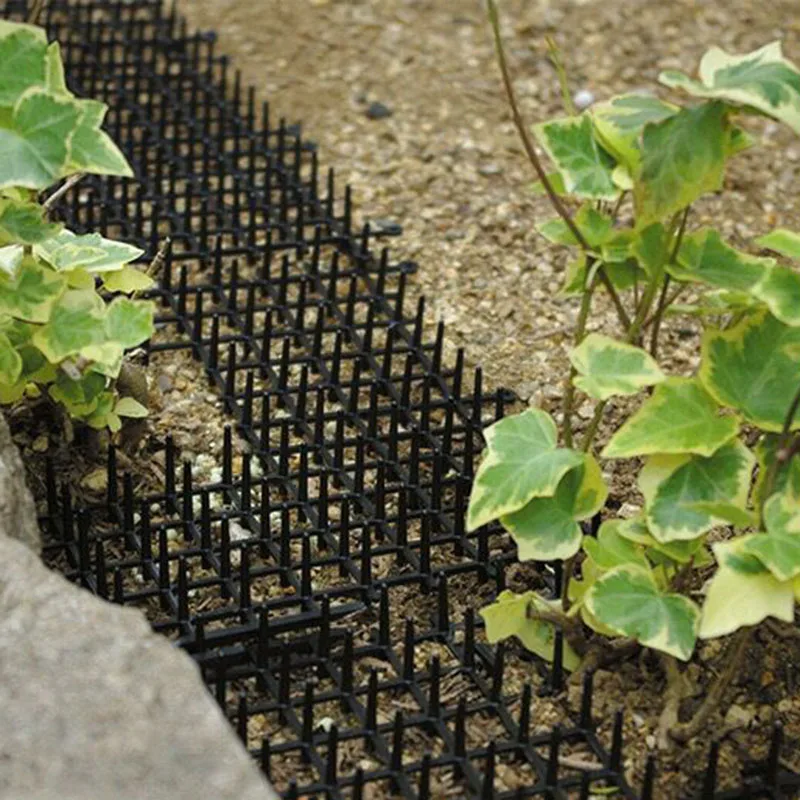 Новые садовые коврики для кошек противокошачьи колючки полоски защиты от