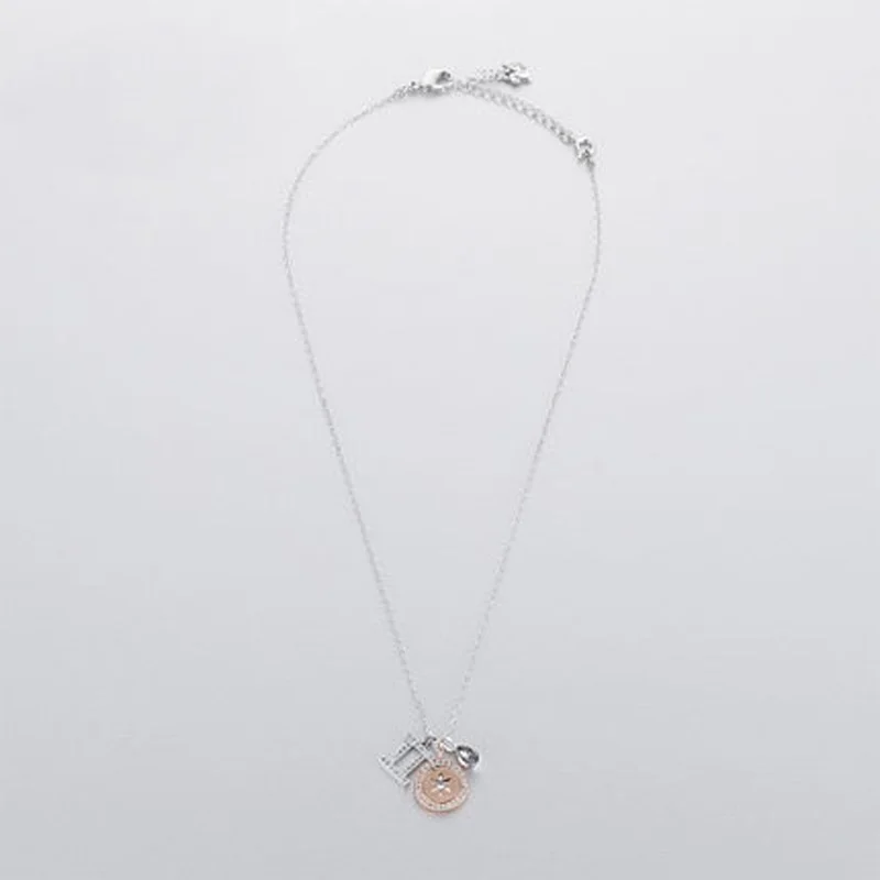 Модный шарм из стерлингового серебра 925 пробы оригинал 1:1 копия двенадцать