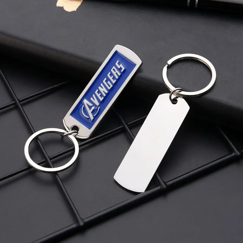 Новый Мстители тег брелок с лентой автомобильный Железным человеком Дэдпул