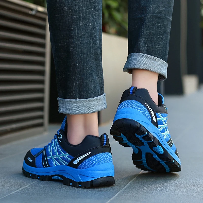 

Backpacking Non-slip Trail Sneakers Men's Amped Hiking Boots for Man Hiking Shoes Sneakers Man Trekking Mountain Climbing Boots