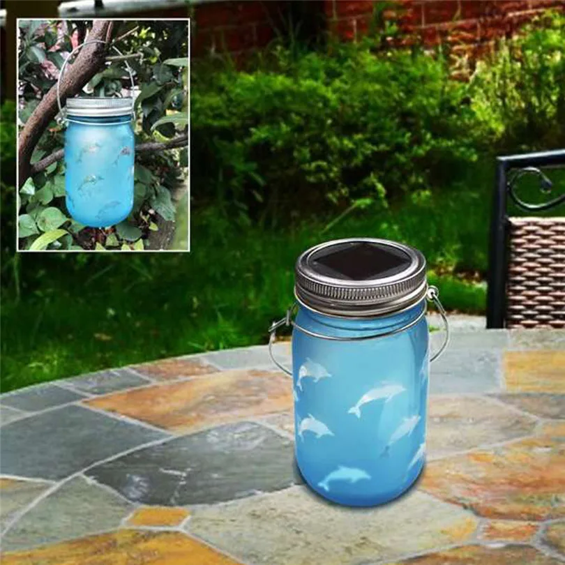 Светодиодный проекционный светильник с дельфинами ручной Выгравированный на