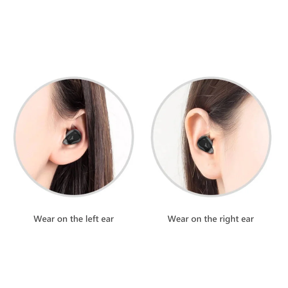 Миниатюрные беспроводные наушники вкладыши Bluetooth 5 0 с микрофоном Гарнитура 3D