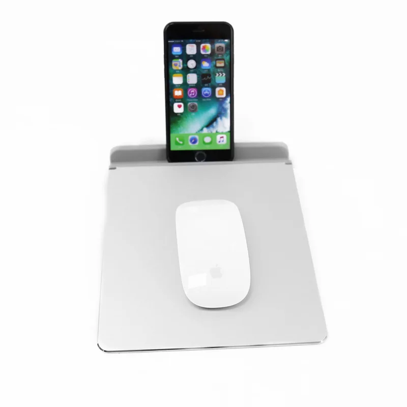 2 в 1 металлический алюминиевый коврик для мыши твердый Гладкий волшебный тонкий