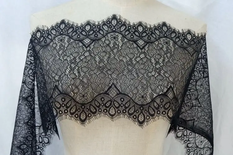 3 метра в длину 20 см ширину Кружевное белое кружевное эластичное нижнее белье