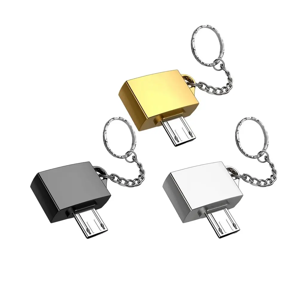 Ультрапортативный металлический адаптер Type-C/Micro USB к 2 0 OTG для устройства Android с