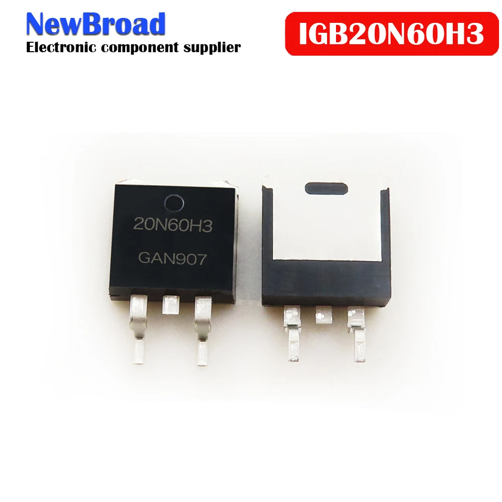 5 шт. IGB20N60H3 TO-263 G20H603 TO263 IGB20N60 IGBT 600 в 20A новый оригинальный | Электронные компоненты и