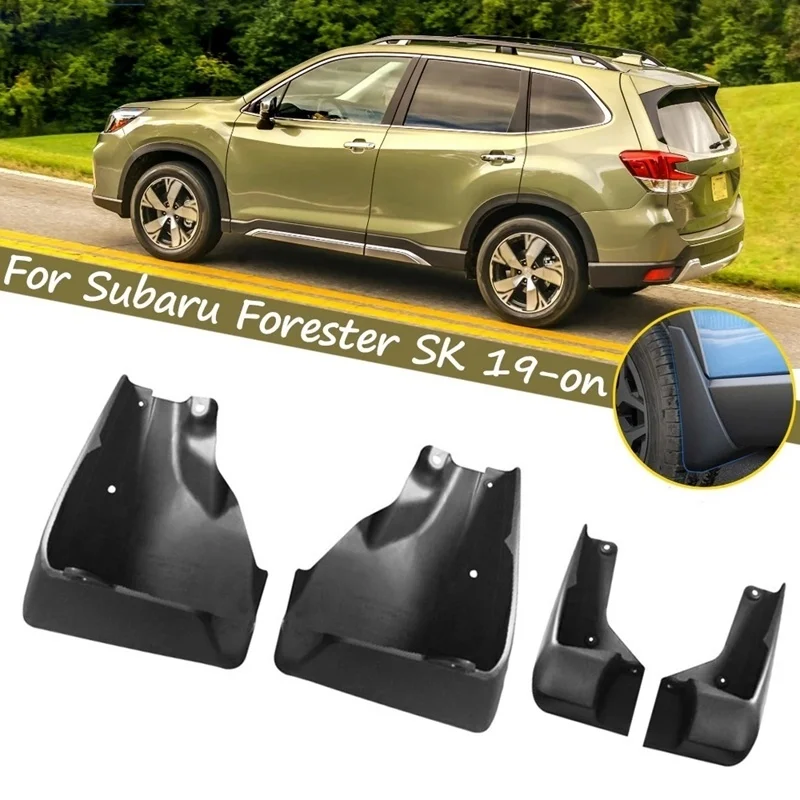

4 шт., передние и задние брызговики для Subaru Forester SK 2019 2020 2021