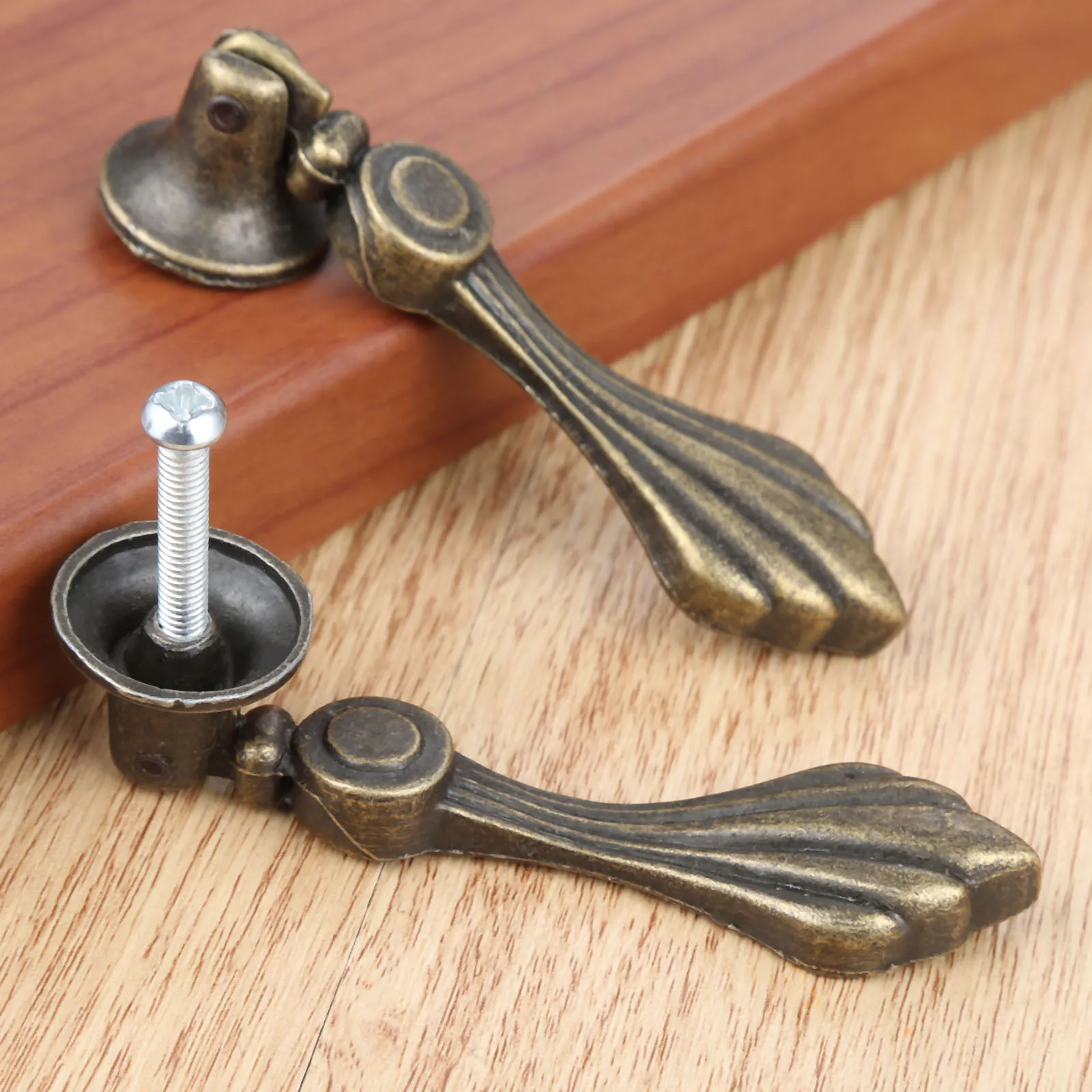 1 шт. ручка из античной бронзы для китайской мебели 75 х20 мм | Обустройство дома