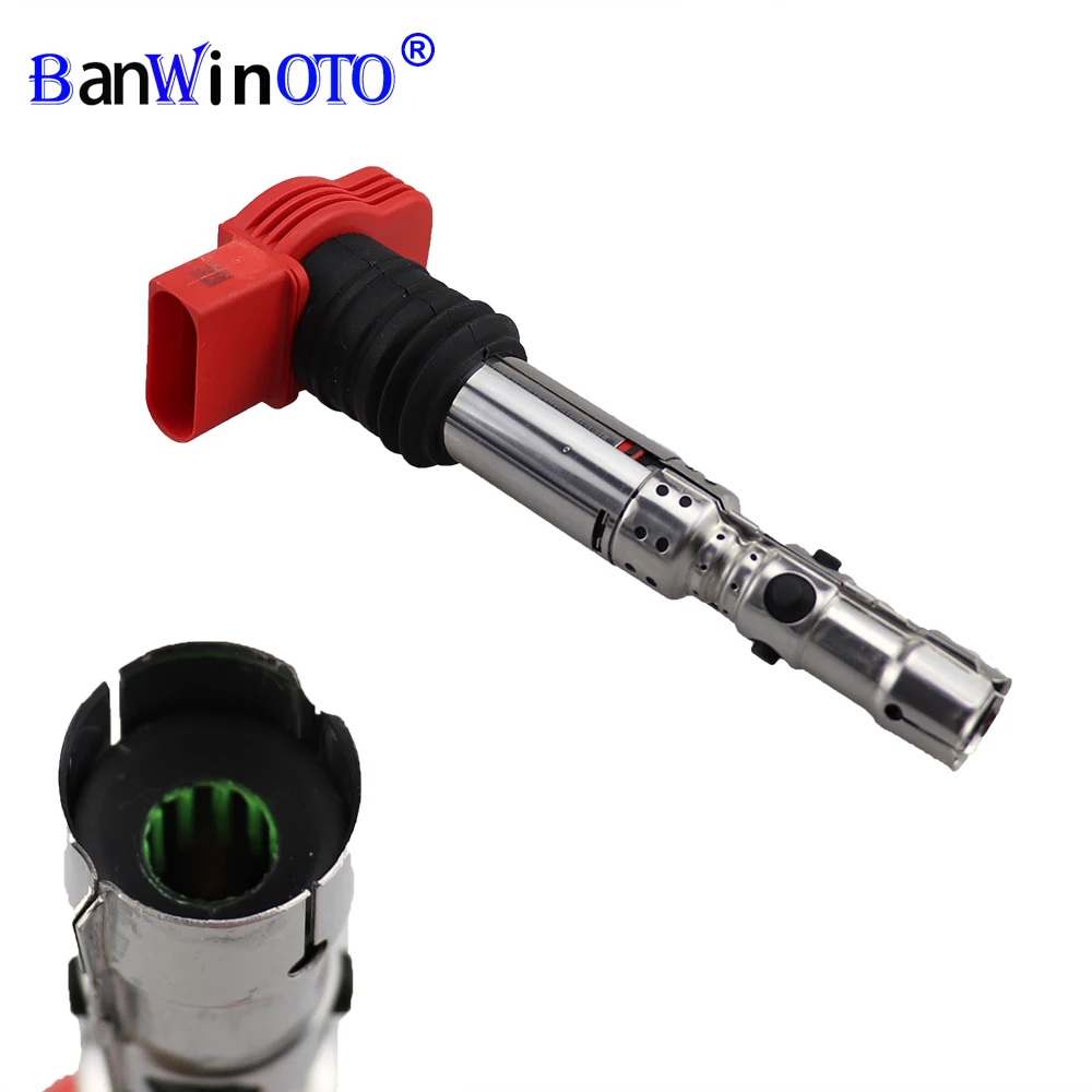 1 шт. Катушка зажигания для VW Jetta Bora Golf MK4 Passat B5 Polo AUDI A3 A4 TT 8 T A6 06C 905 115 A/B/D/E/F/G/H/K/L/M