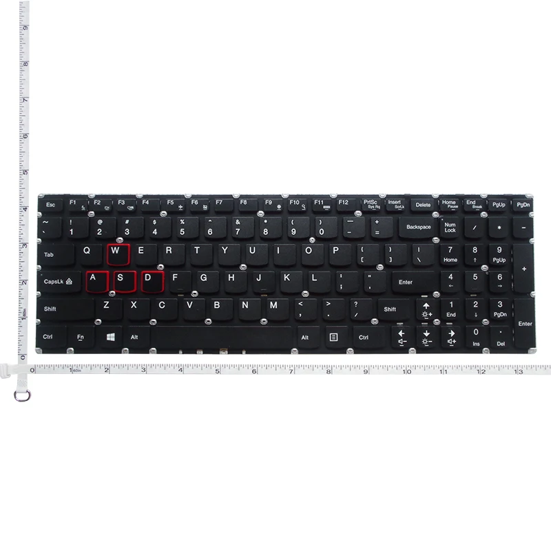 Новая клавиатура США для Lenovo 15 Y700 15-ISK Клавиатура ноутбука без подсветки |