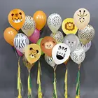 10 шт., воздушные шары в виде животных