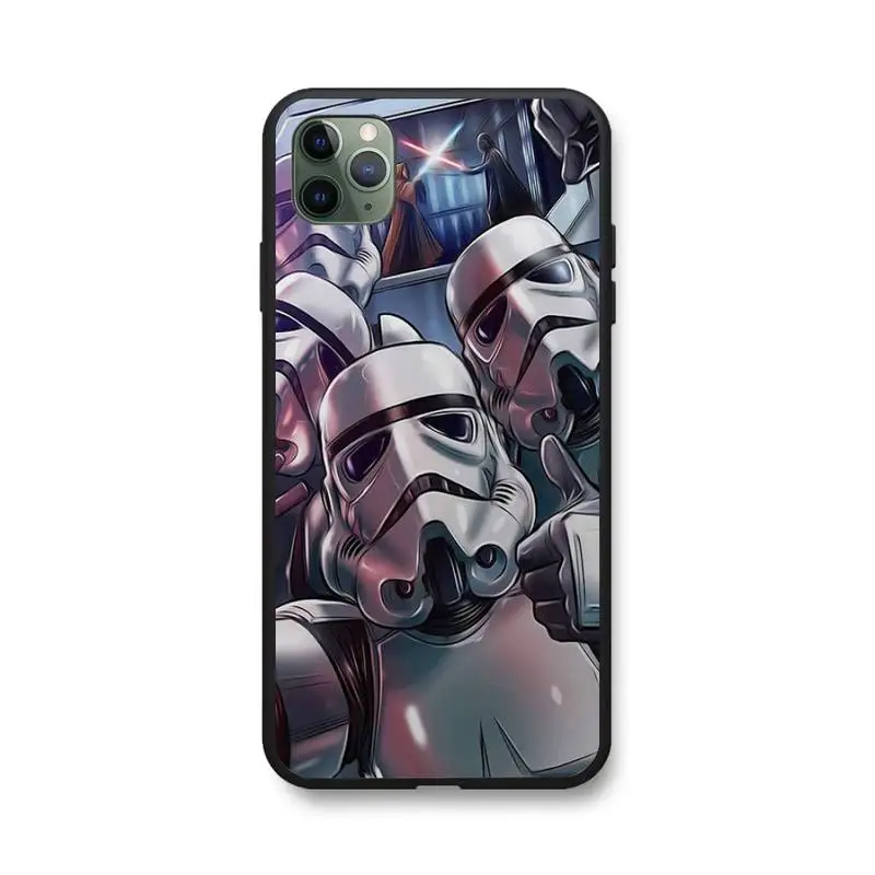 

Stars Wars Movie Colorful Phone Case For IPhone 6 6s 7 8 11 12 X XS PRO PLUS MINI MAX FUNDAS COVER PB