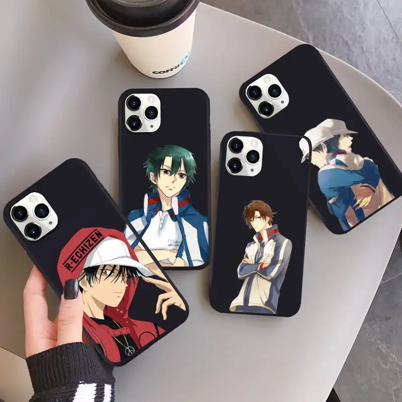 

New Prince OF Tennis anime Phone Case Candy Color for iPhone 6 7 8 11 12 s mini pro X XS XR MAX Plus