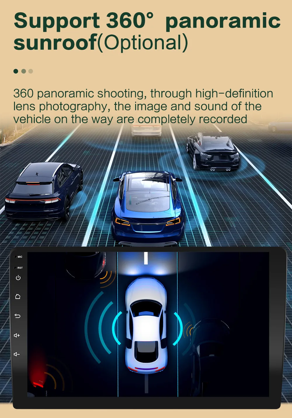 Автомагнитола на Android 10 0 с голосовым управлением мультимедийный видеоплеер для