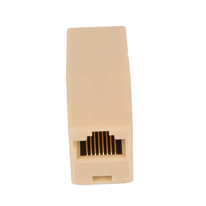 1/5 шт. соединитель для сетевого кабеля Ethernet с двойной прямой головкой Lan RJ45 CAT 5 5E 6 6a